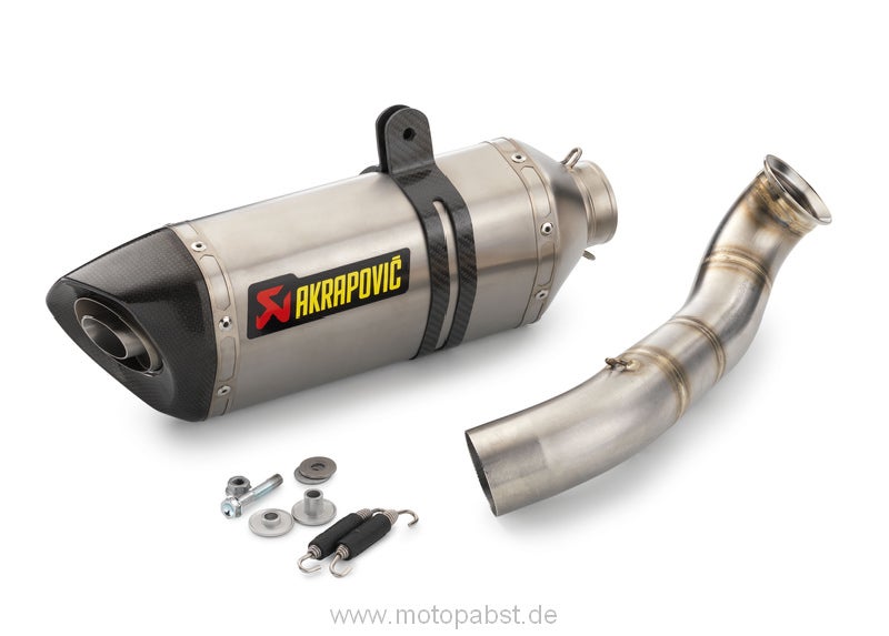 akrapovic exhaust for 390 adventure